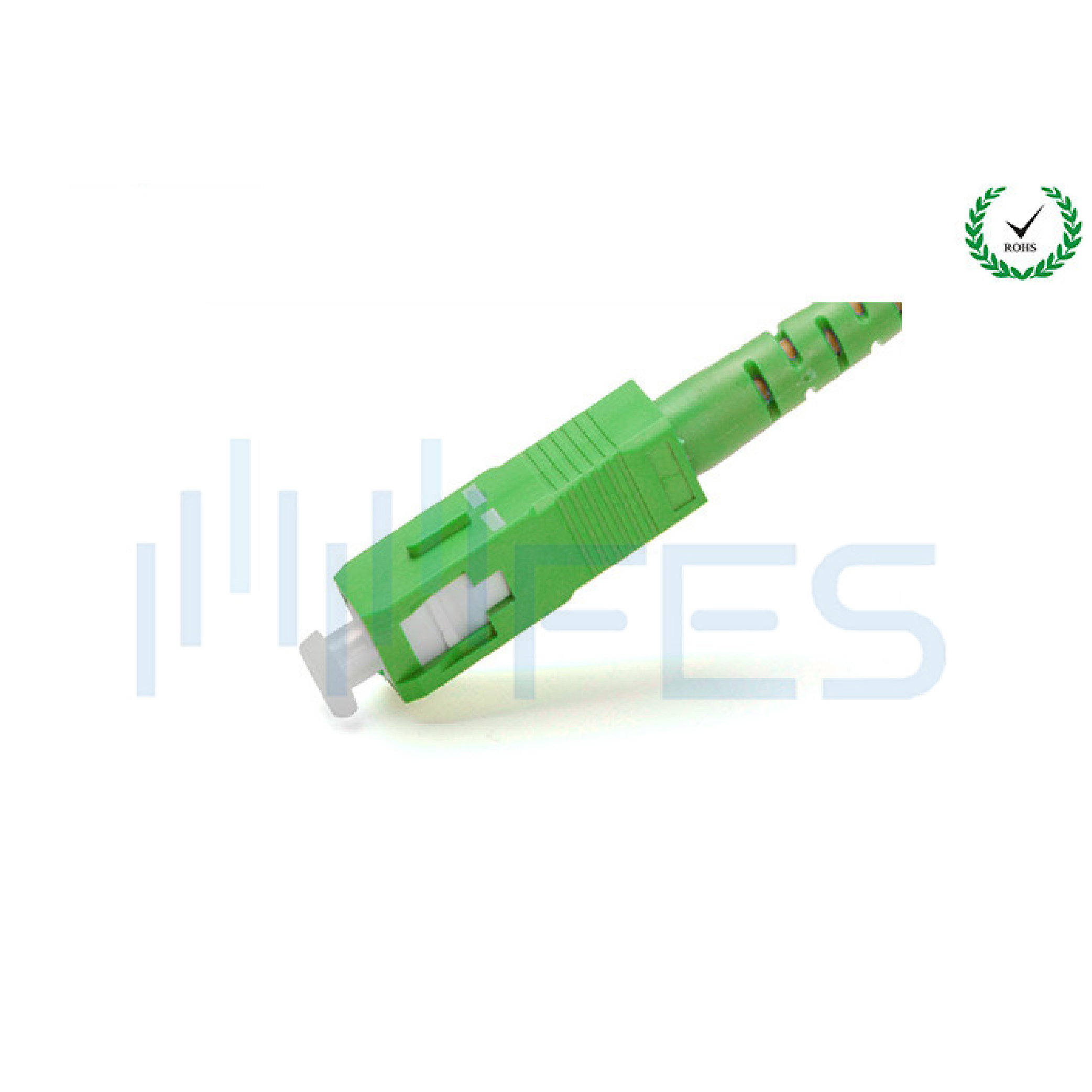 Telecom Grade SC/APC - SC/APC Fiber Optic Patch Cord 3.0mm Single Mode Simplex LSZH - Image 2