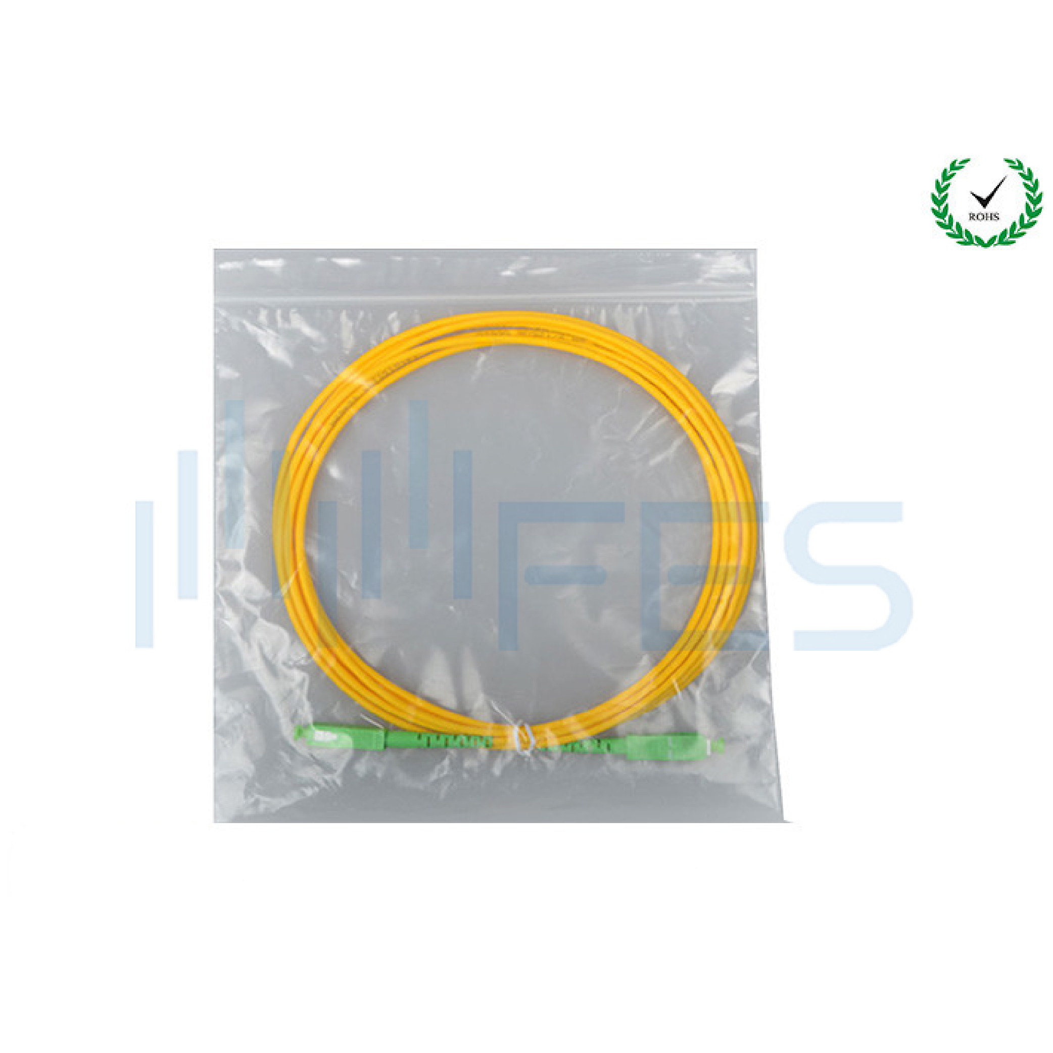 Telecom Grade SC/APC - SC/APC Fiber Optic Patch Cord 3.0mm Single Mode Simplex LSZH - Image 3
