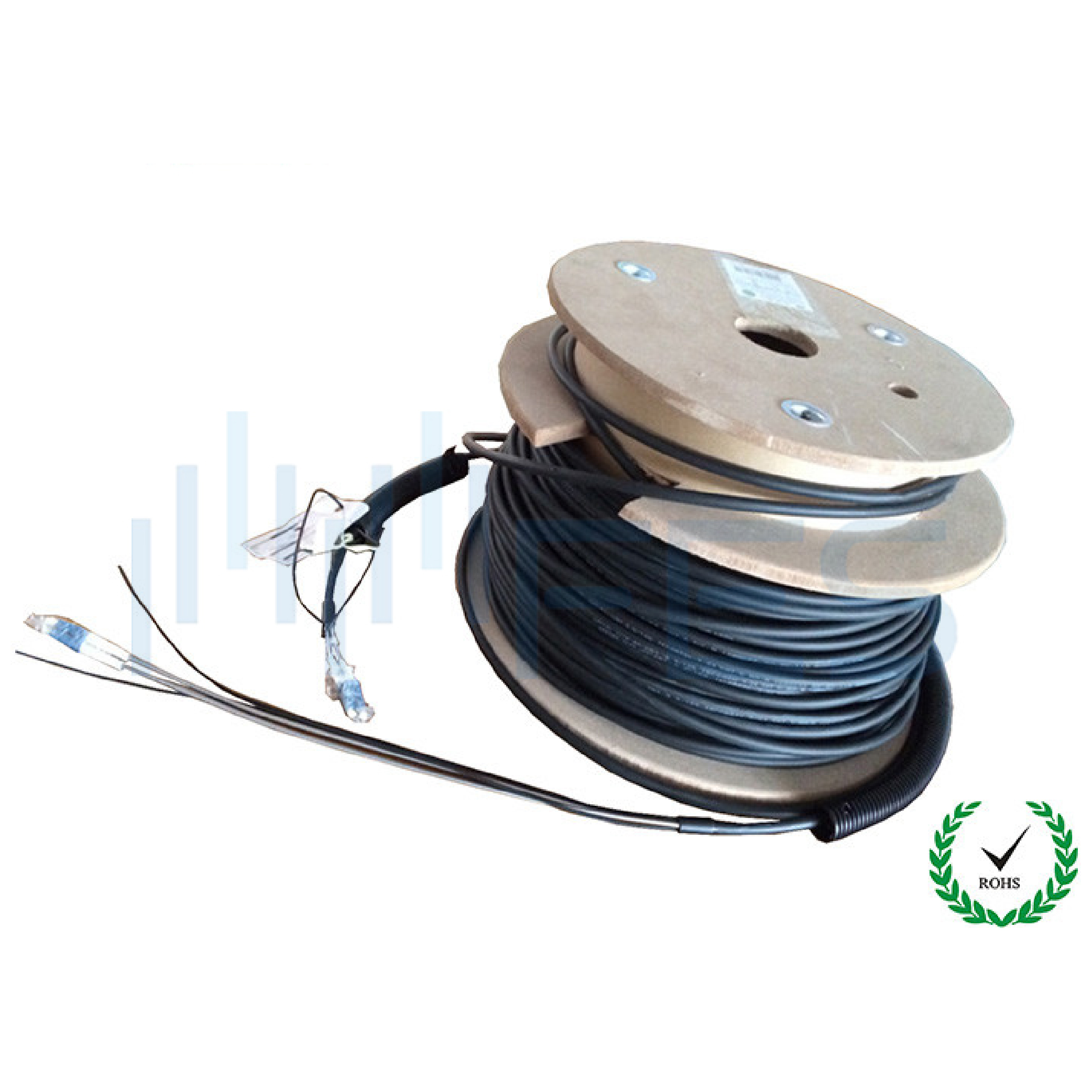 FTTA Telecom Station DLC Armored Protection Break - Out Fiber Optic Patch Cord