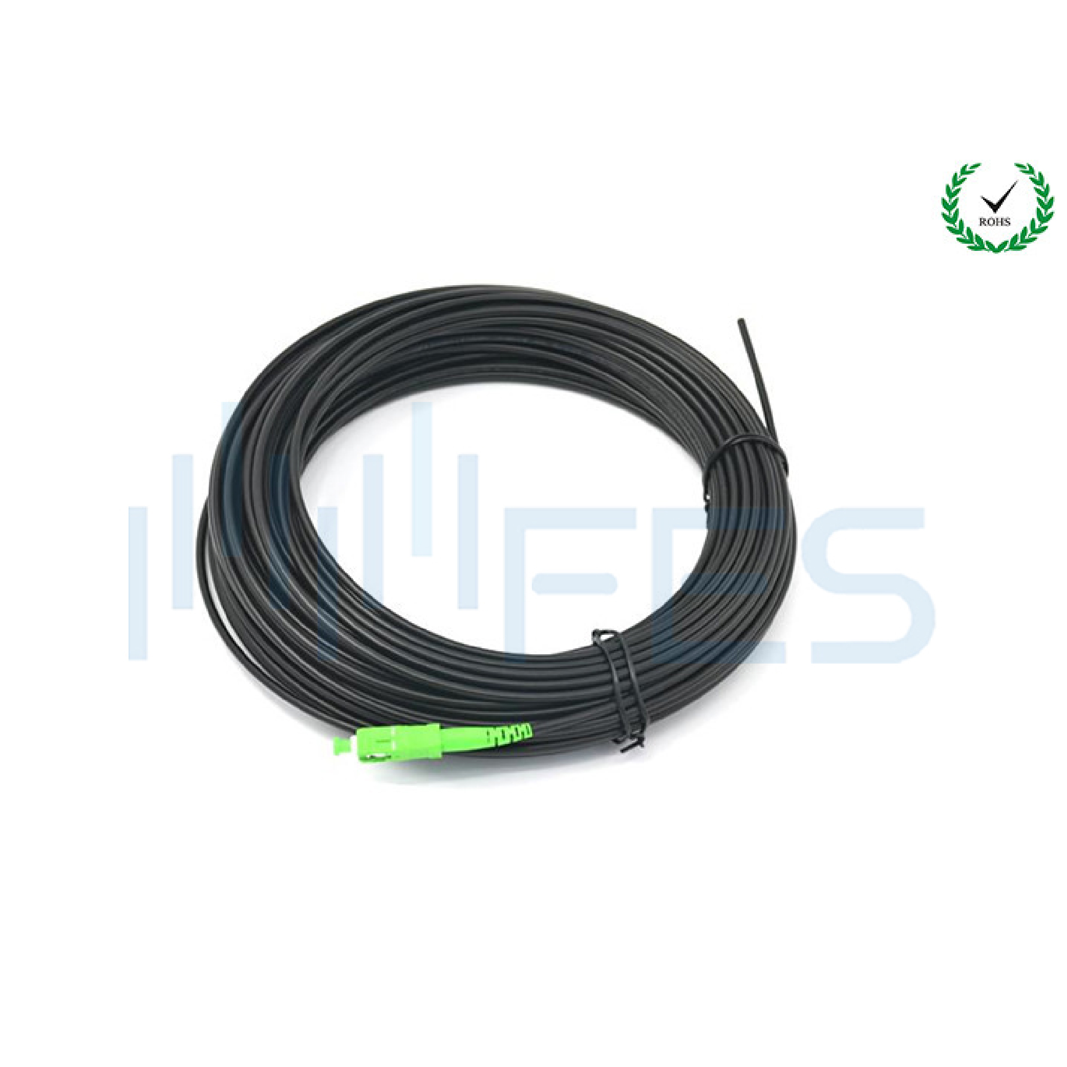 Outdoor Exterior SC / APC Fiber Optic Patch Cord With Black 3.5mm Diameter PE Sheath Cable - Image 2