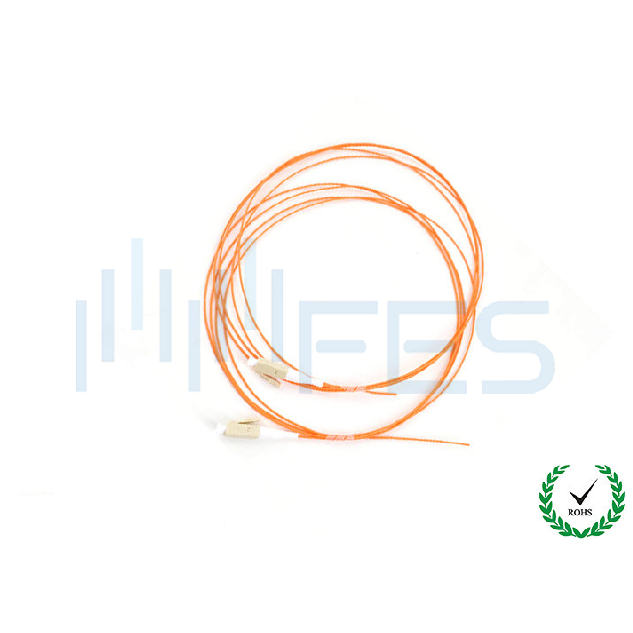 2.0 m Fiber Optical Pigtail Multimode LC Simplex Pigtail Connector 62.5 / 125
