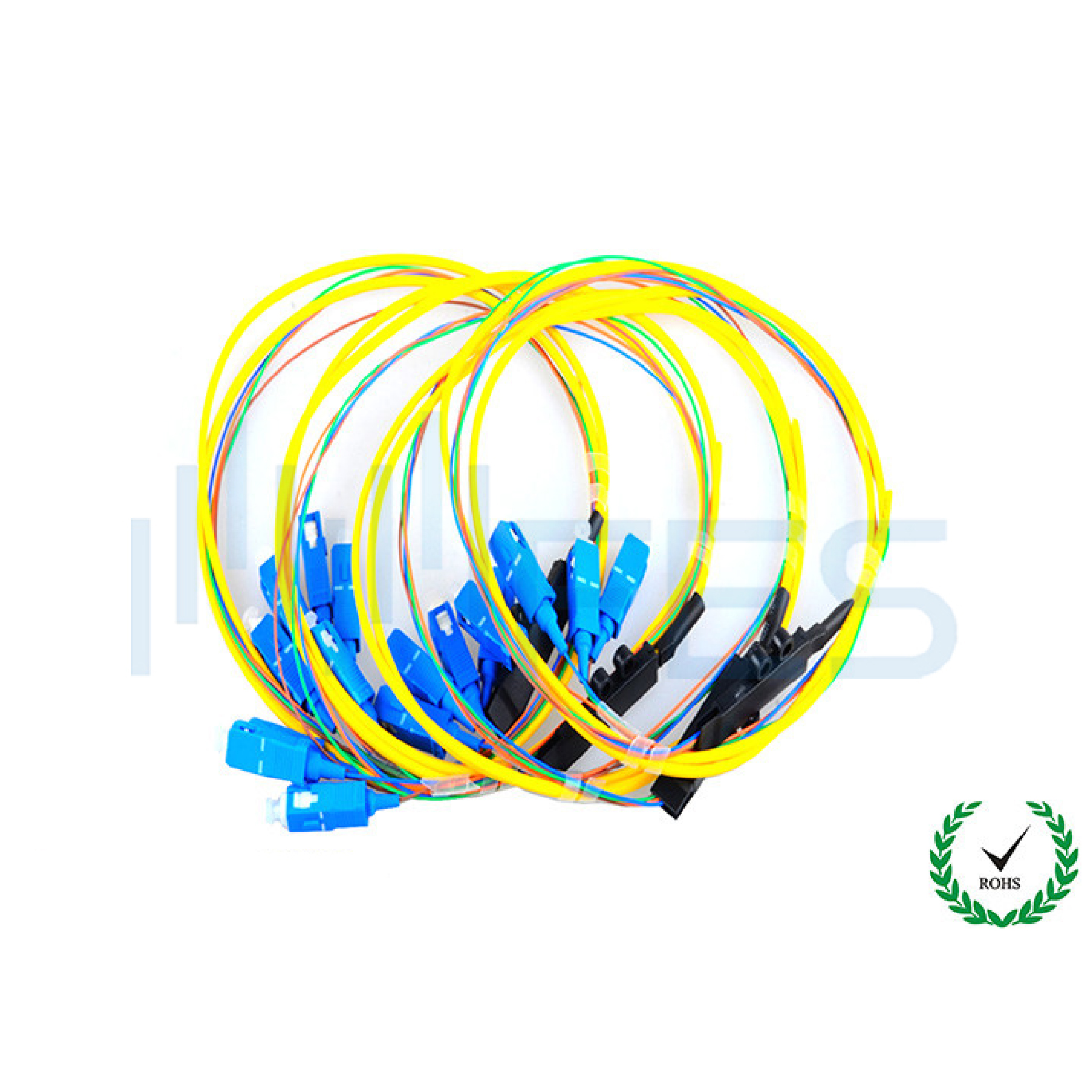 Fan Out Kits Optical Fiber Patch Cable Patch Cord Pigtail SC Single Mode 4 Cores - Image 2