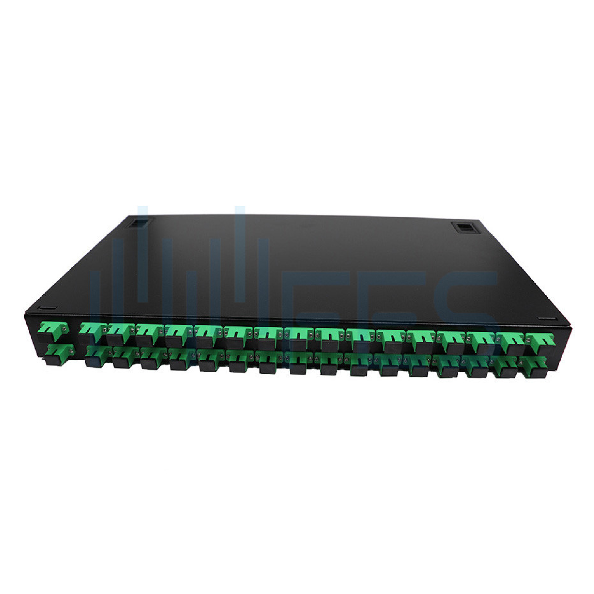 Low Insertion Loss Fiber Optic Splitter Patch Panel Termination Box SC/APC ABS Box 1U - Image 3