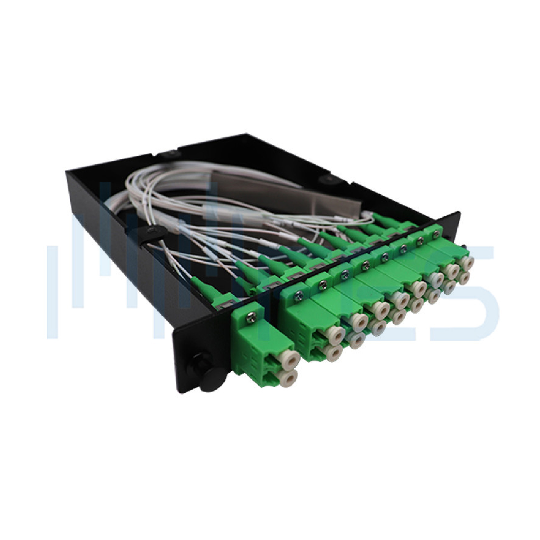 2*16 LGX Box Fiber Optical Splitter LC/APC Connector 2 Way Input 16 Way Output - Image 2