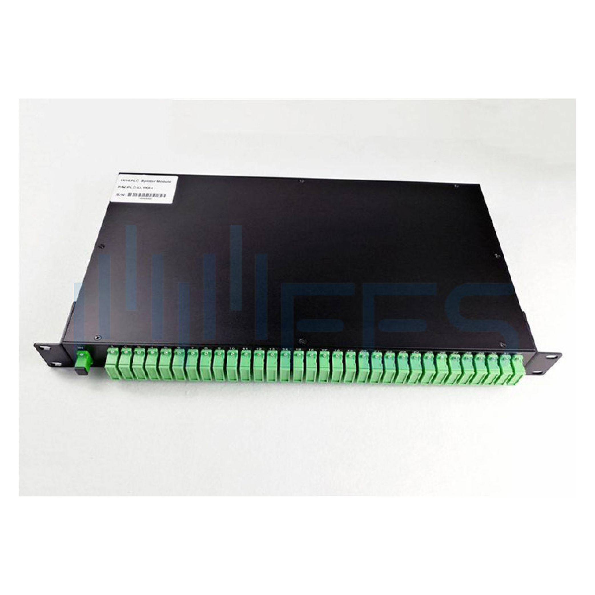 SC/APC Fiber Optic Splitter Rack Mount Patch Panel 1U Aluminium Alloy 1x64 - Image 3