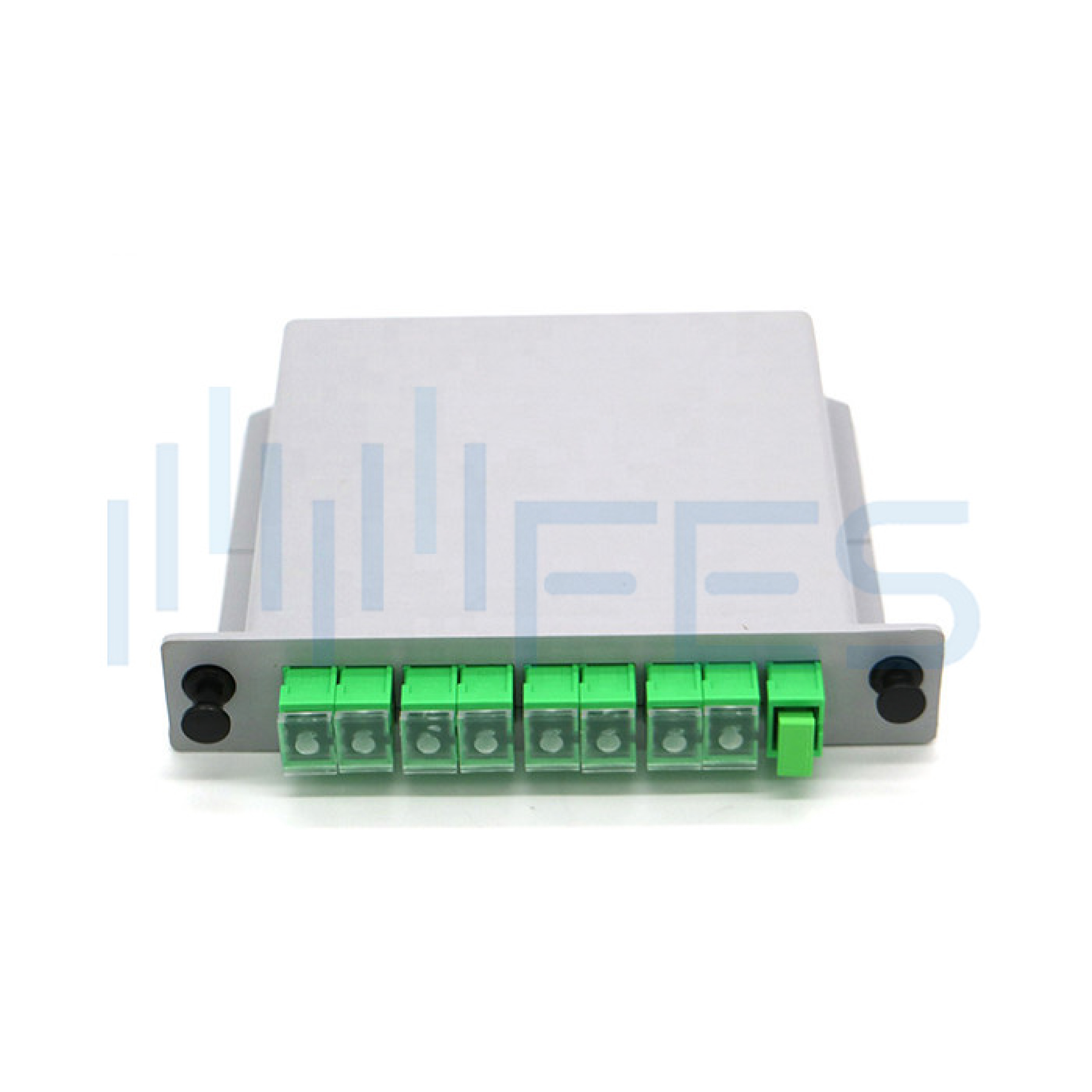 Green 1*8 Fiber Optic Splitter 1x8 LGX PLC Splitter For Rack Mountable Terminal Box - Image 2