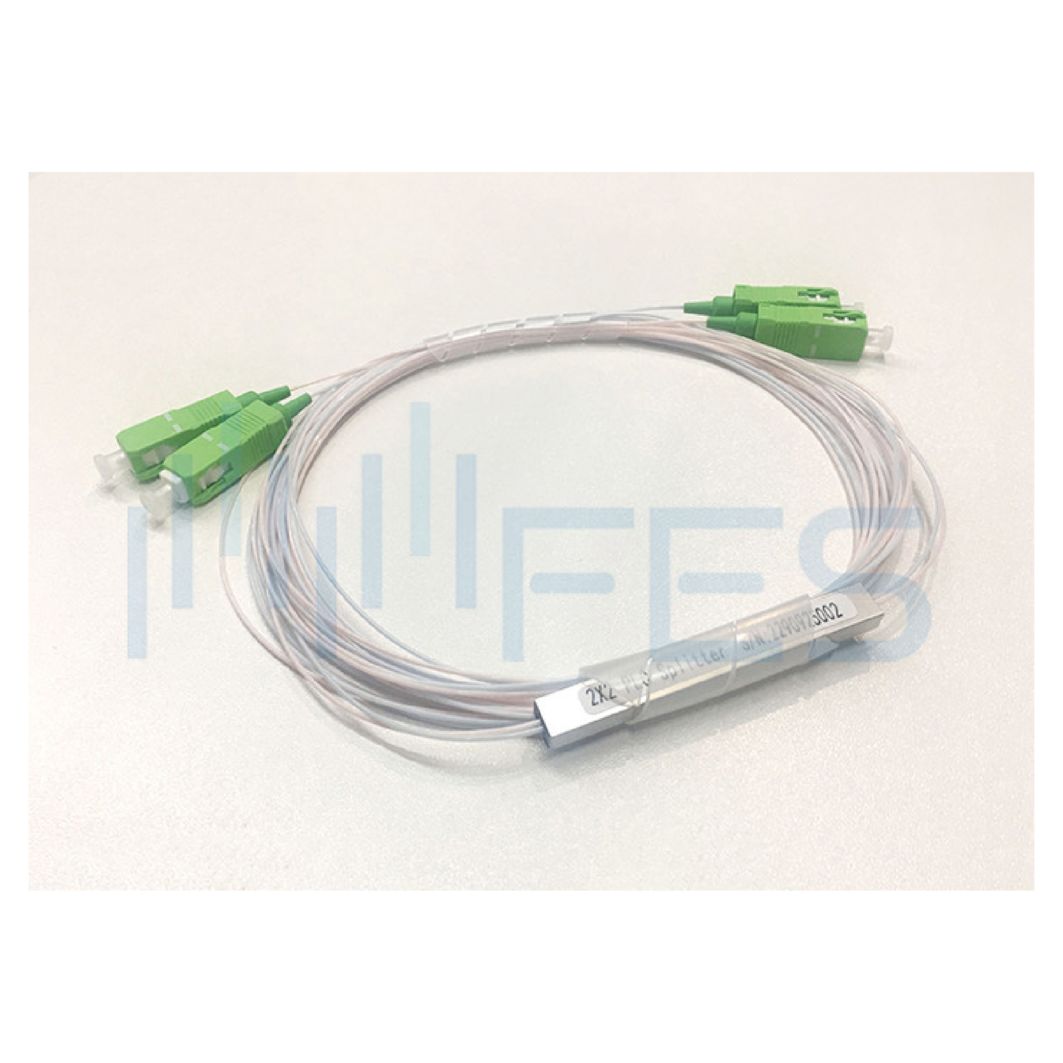 2*2 Mini PLC Fiber Optic Splitter SC/APC Connector For FTTH FTTA 0.9mm 1.0m - Image 2