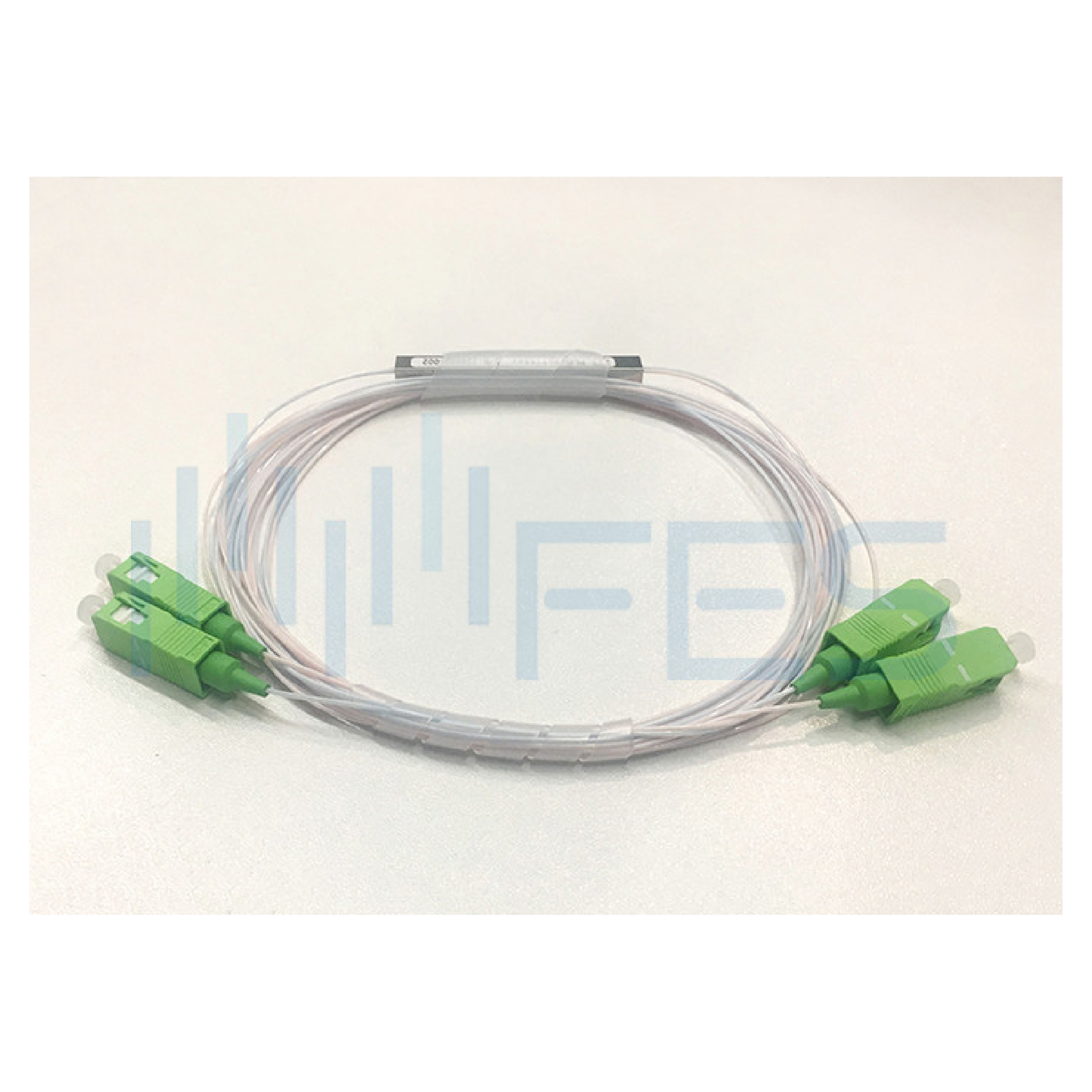 2*2 Mini PLC Fiber Optic Splitter SC/APC Connector For FTTH FTTA 0.9mm 1.0m - Image 3