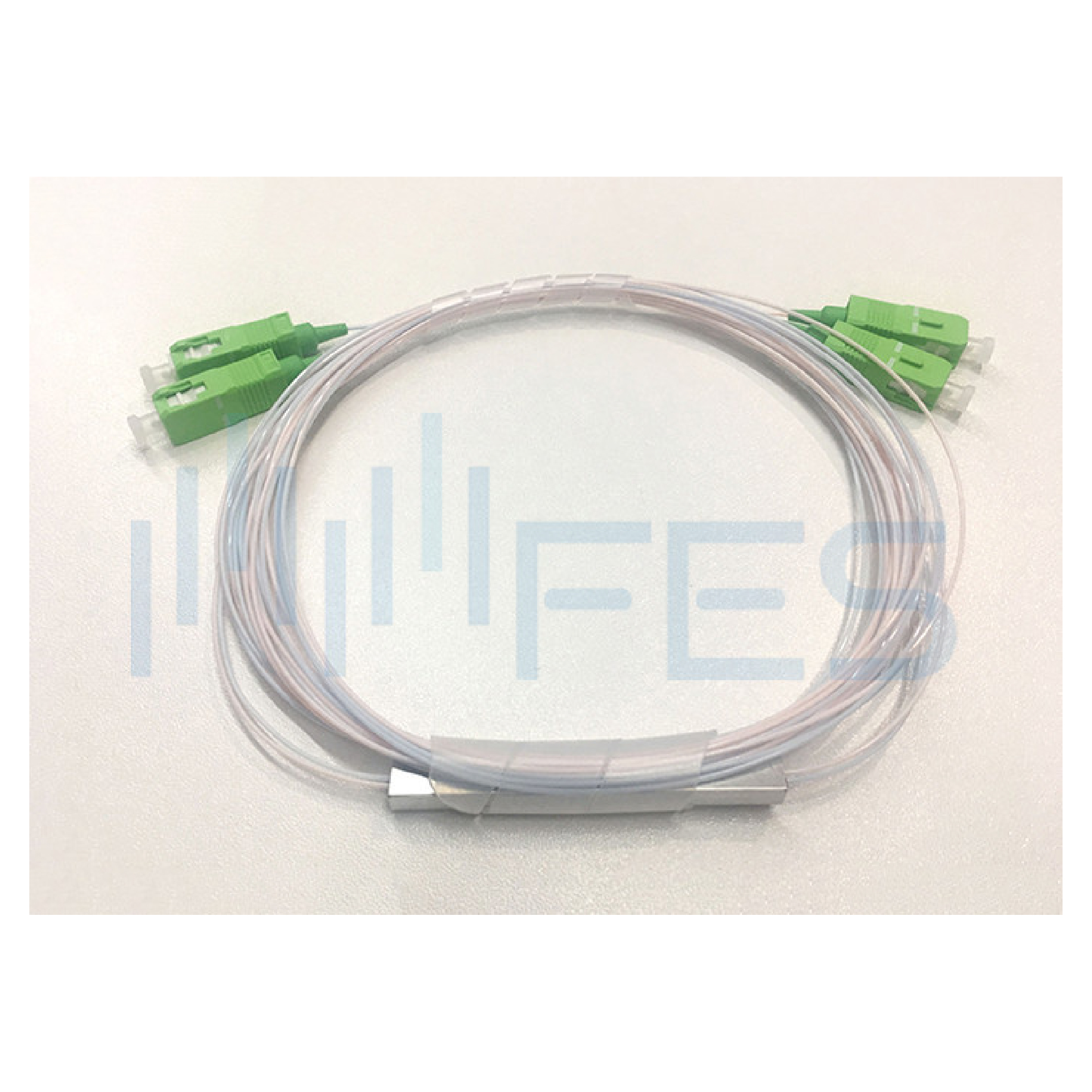 LSZH Jacket Fiber Optic Splitter , 2x2 Optical Fiber Splitter 900um 1.5m Length - Image 3