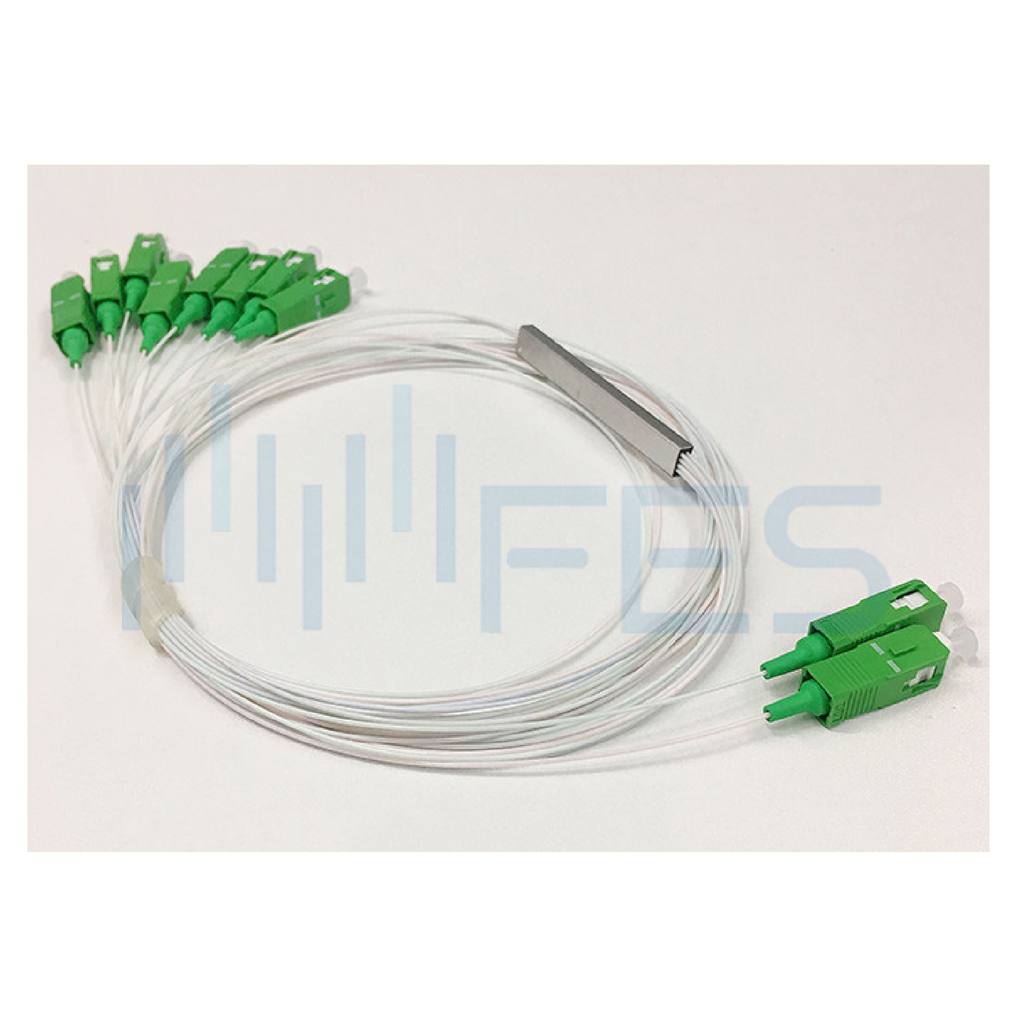 Mini Tube PLC Fiber Optic Splitter 2*8 SC/APC LC/APC 1.0m 1.5m 2.0m Length - Image 2