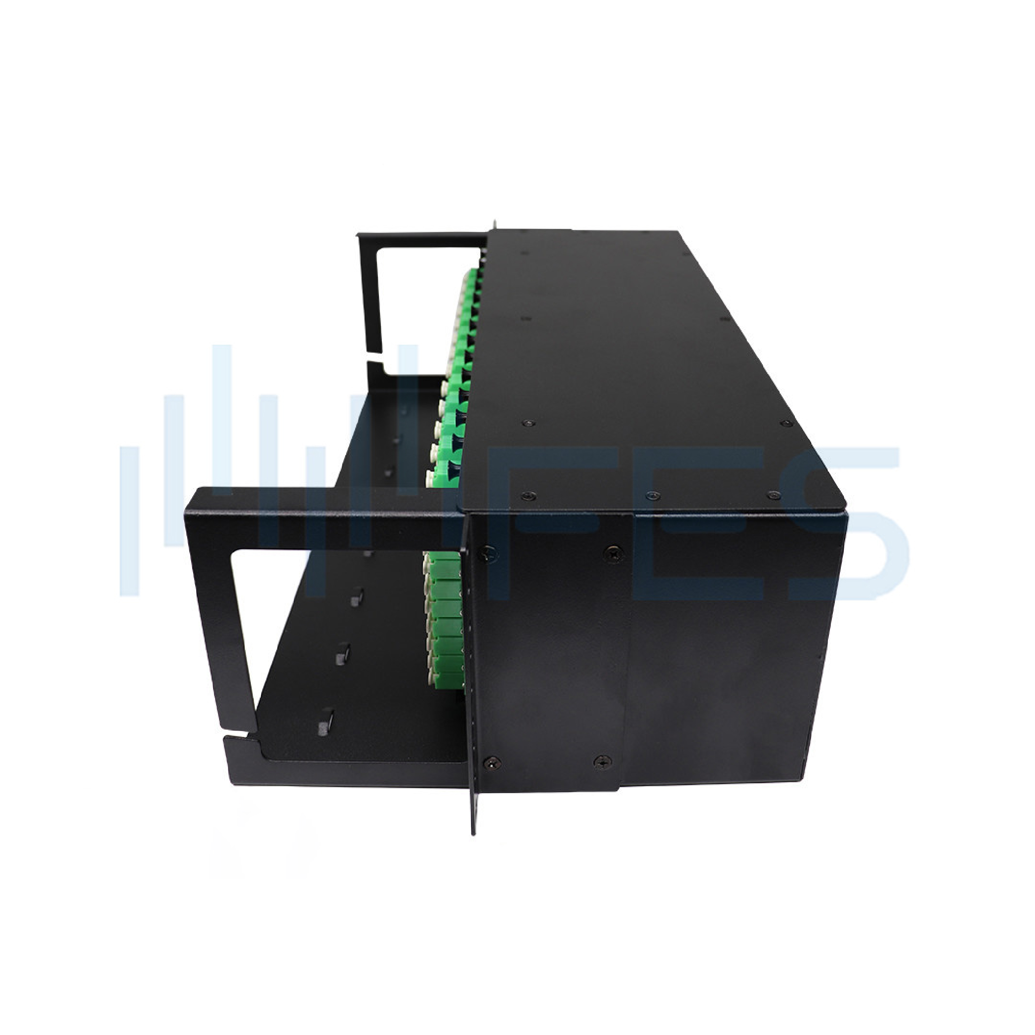 2*16 PLC Splitter LC/APC 3U Fiber Optic Splitter Patch Panel Rack Mountable Chassis ODF - Image 2