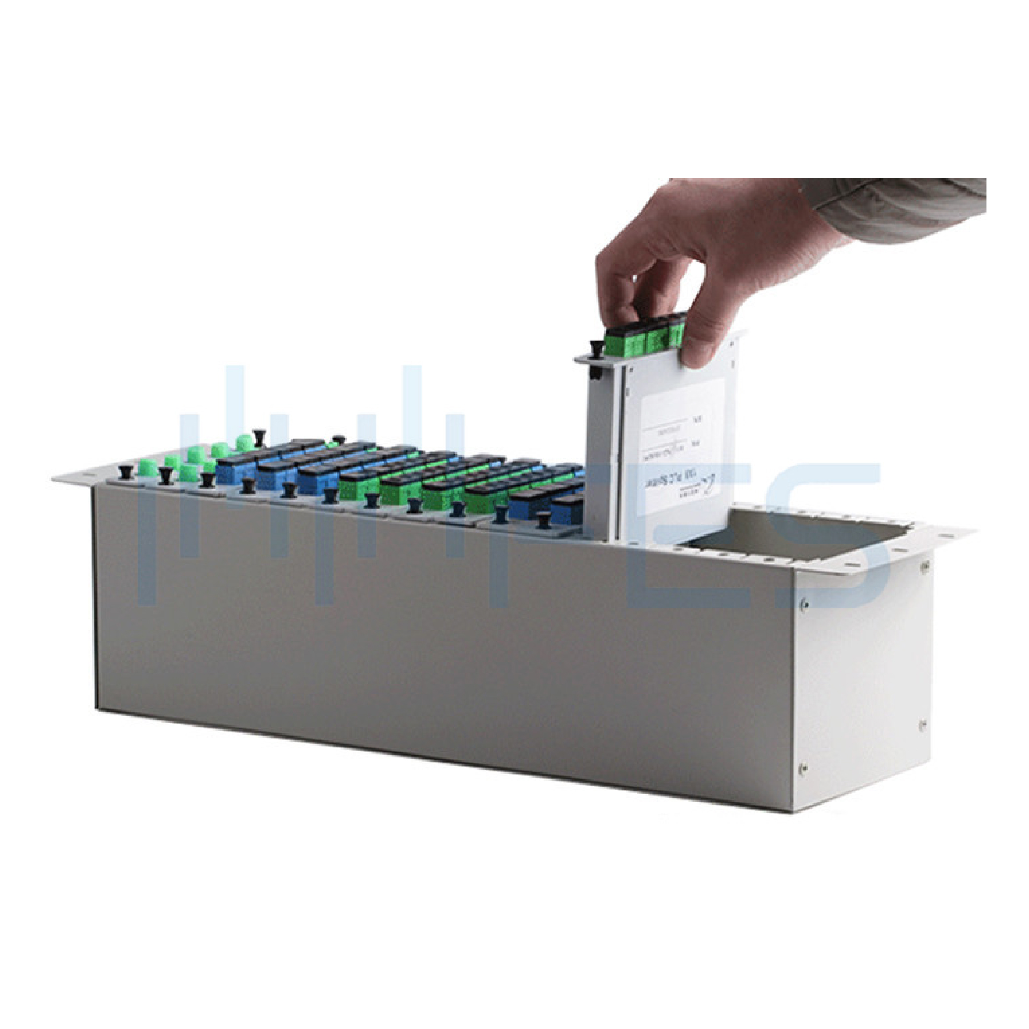 ODF Fiber Optic Splitter 3U 4U Patch Panel Distribution Frame Steel Tape Aluminum Alloy - Image 4