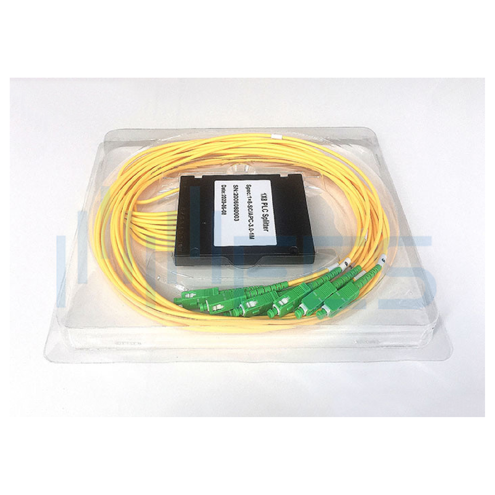 SC/APC 2.0mm 1.5m ABS Box 1x8 Optical PLC Splitter - Image 2