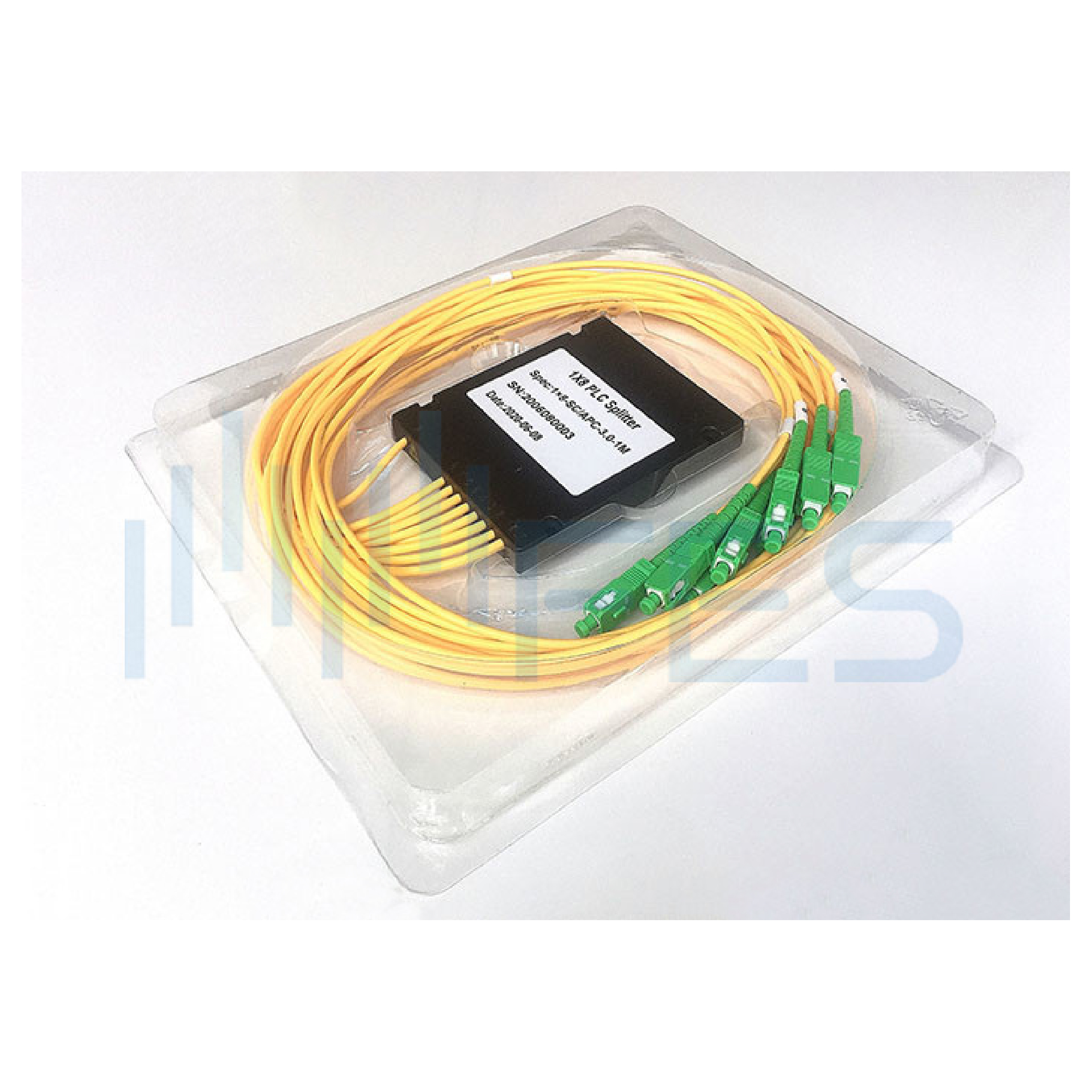 SC/APC 2.0mm 1.5m ABS Box 1x8 Optical PLC Splitter - Image 3